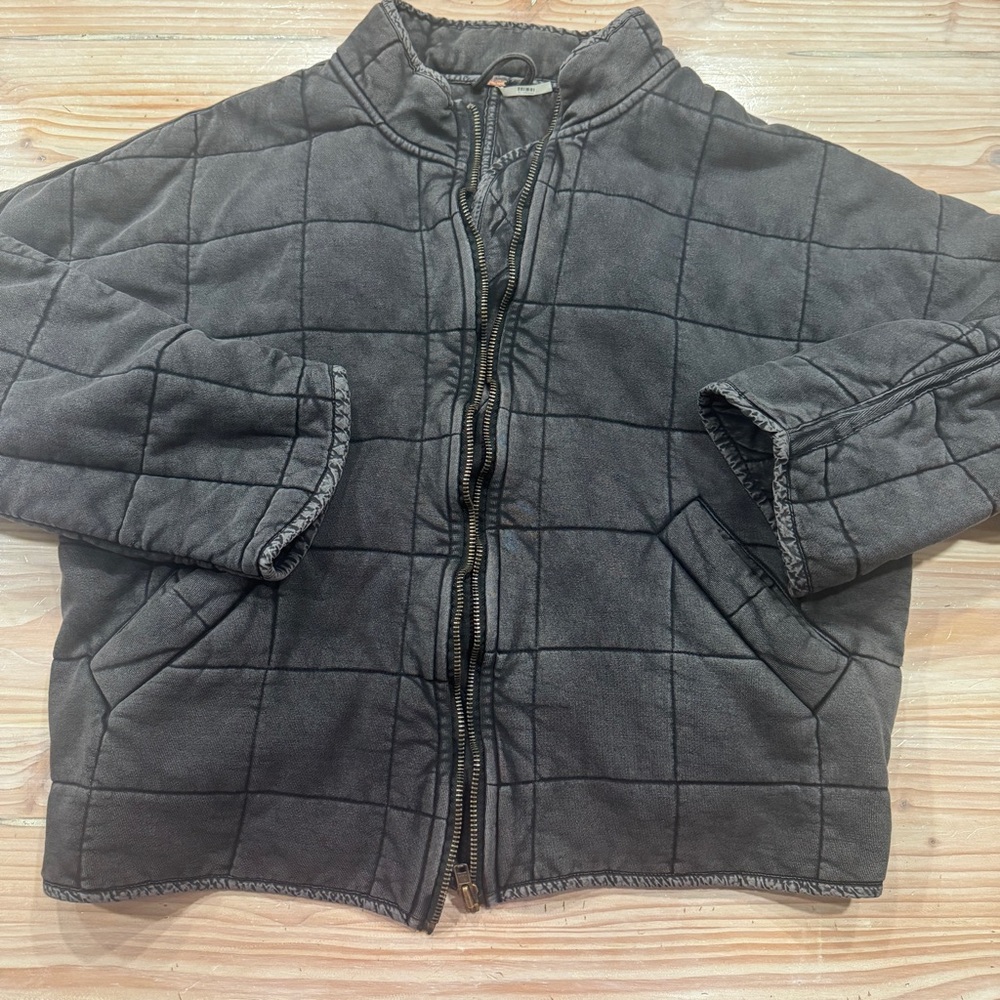 Women's Black Quilted Jacket - Picture 6 of 10